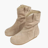 Bottes plates femme style décontracté pour automne et hiver