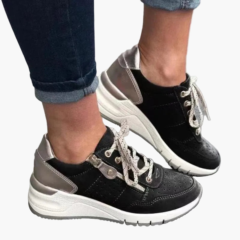 Baskets Sport Femme Confort Ortho - Style Urbain et Bien-être Quotidien