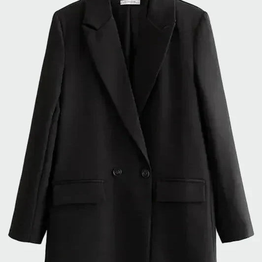 Helia | Oversize Kurtka z Nowoczesną Linią