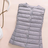 Kim – Gilet Ultraléger en Duvet pour Femme