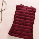 Kim – Gilet Ultraléger en Duvet pour Femme