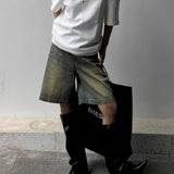 Nathalie | bermudy damskie jeansowe vintage washed, stylowe i casualowe