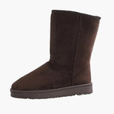 Bottes d'hiver décontractées pour femme - Style classique polyvalent pour temps froid