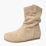 Bottes plates femme style décontracté pour automne et hiver