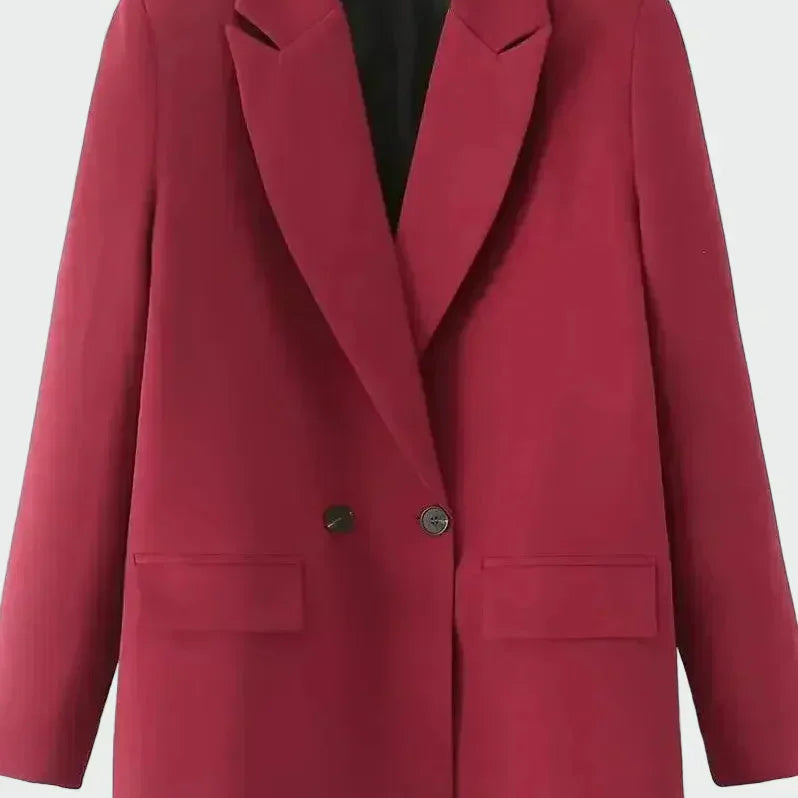 Helia | Oversize Kurtka z Nowoczesną Linią