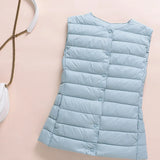 Kim – Gilet Ultraléger en Duvet pour Femme