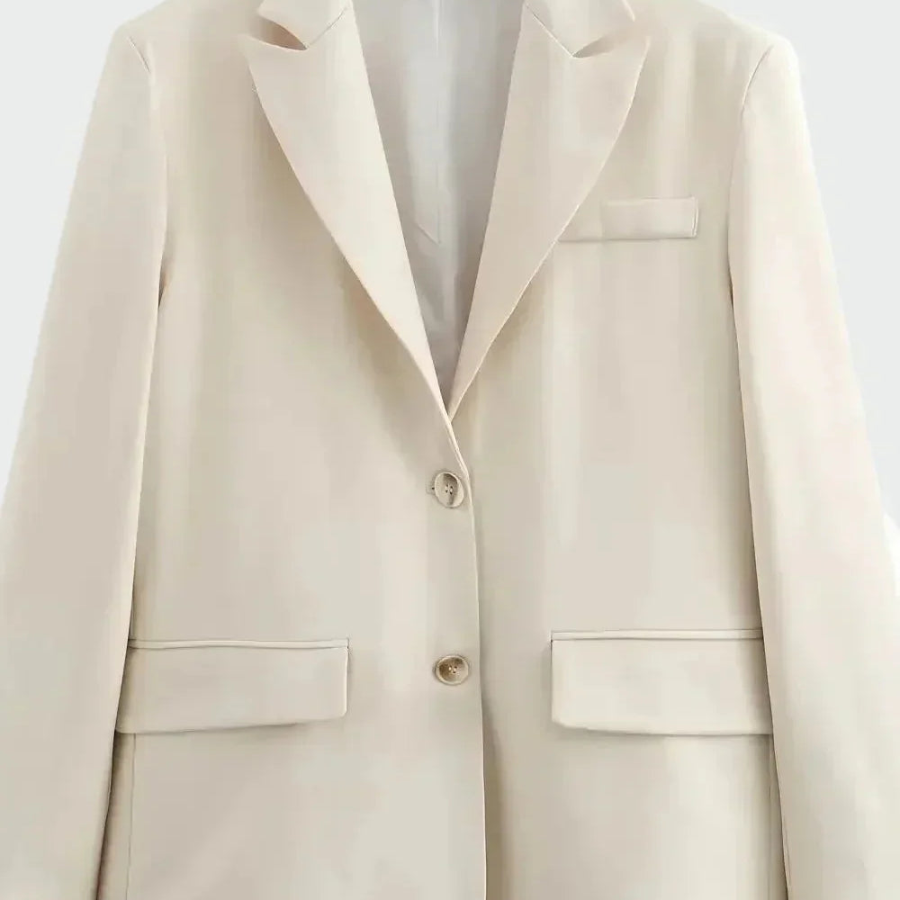 Helia | Oversize Kurtka z Nowoczesną Linią