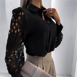 Stylowa Casual Bluzka Damska Chic Codzienny Top