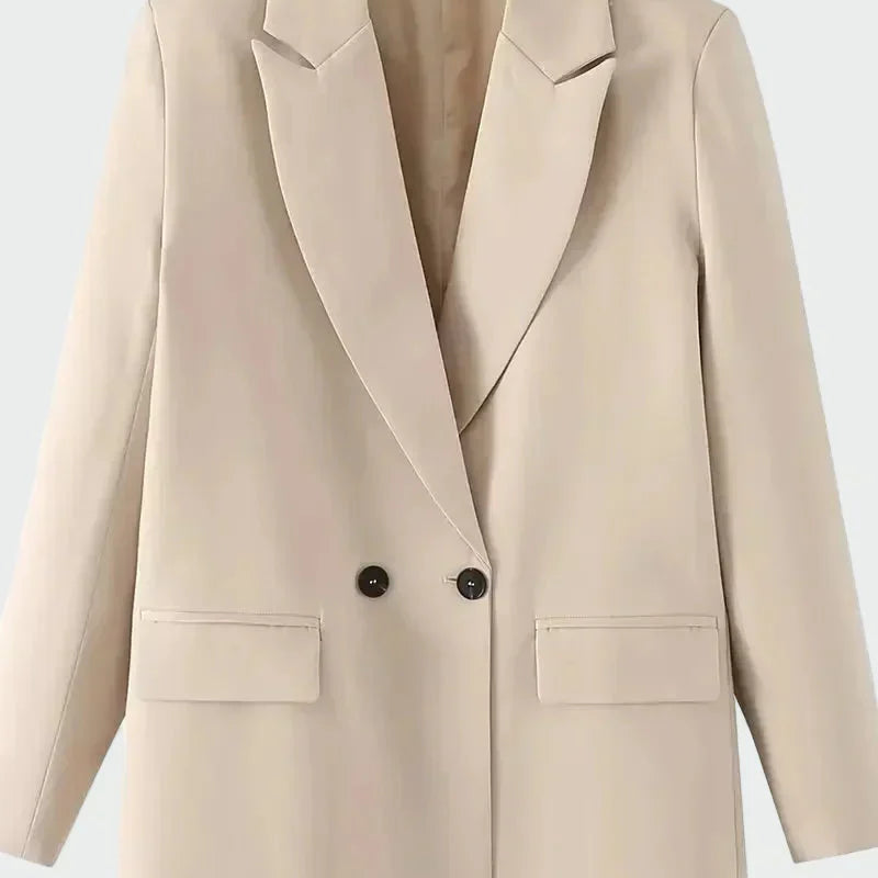 Helia | Oversize Kurtka z Nowoczesną Linią