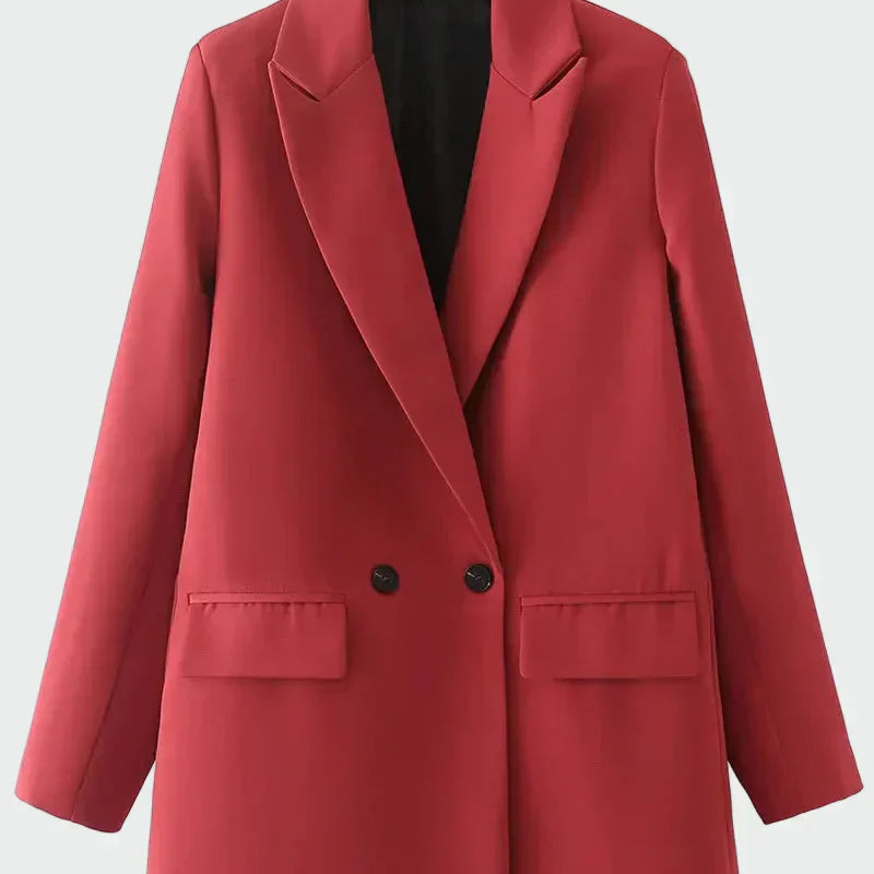 Helia | Oversize Kurtka z Nowoczesną Linią