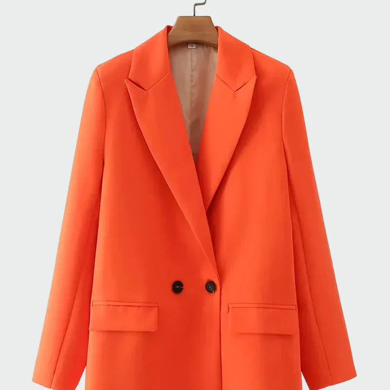 Helia | Oversize Kurtka z Nowoczesną Linią