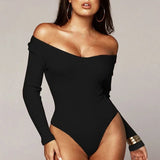 Prążkowane body damskie