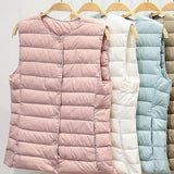 Kim – Gilet Ultraléger en Duvet pour Femme