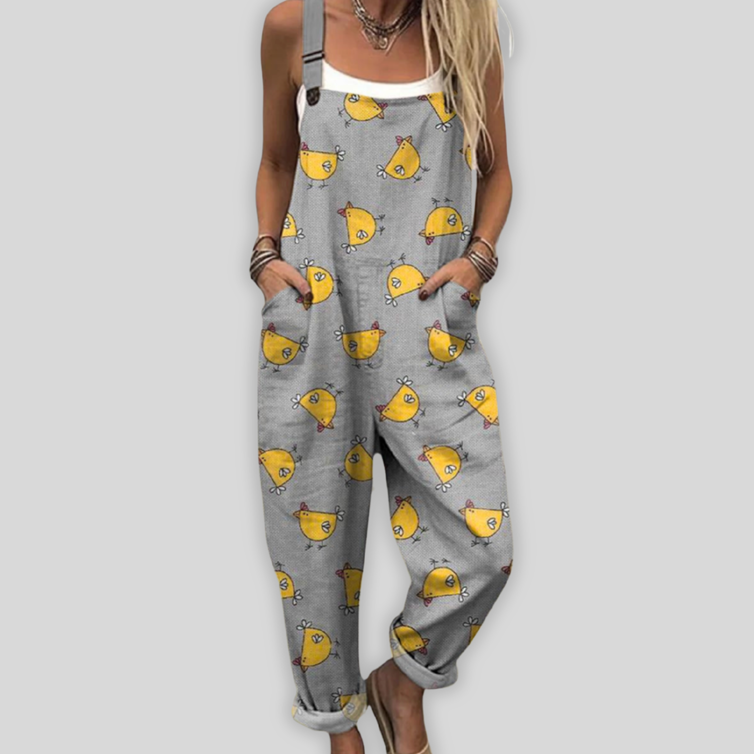 Yara™ - ELEGANCKA OGRODNICZKA RELAXED FIT