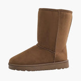 Bottes d'hiver décontractées pour femme - Style classique polyvalent pour temps froid
