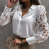 Stylowa Casual Bluzka Damska Chic Codzienny Top