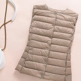 Kim – Gilet Ultraléger en Duvet pour Femme