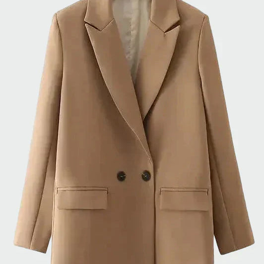 Helia | Oversize Kurtka z Nowoczesną Linią