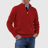 Sweter Męski z Półgolfem - Komfort i Elegancja na Co Dzień