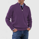 Sweter Męski z Półgolfem - Komfort i Elegancja na Co Dzień