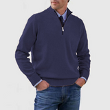 Sweter Męski z Półgolfem - Komfort i Elegancja na Co Dzień