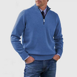 Sweter Męski z Półgolfem - Komfort i Elegancja na Co Dzień
