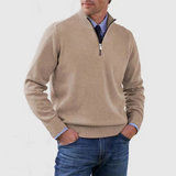 Sweter Męski z Półgolfem - Komfort i Elegancja na Co Dzień