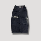 Jupe longue femme style streetwear coupe ample avec motifs graphiques tendance