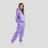 Zestaw Hoodie i Jogger dla kobiet – Relaksacyjne zimowe ubrania domowe