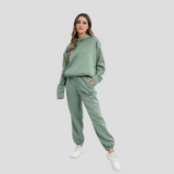 Zestaw Hoodie i Jogger dla kobiet – Relaksacyjne zimowe ubrania domowe