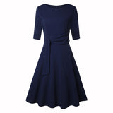 Violet | Elegancka Bluzka z Kokardą Midi