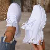 Baskets de sport femme ultra-légères style running pour loisirs et marche