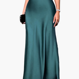 Jupe Longue Élégante Femme Style Soirée et Cocktail