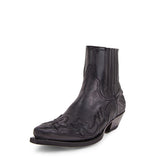 Lucy – Bottes de Cowboy Martin en Couleur Frottee Neutre