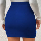 Jupe portefeuille élégante femme style soirée chic