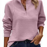 Vilja - Sweter z pół-zamkiem