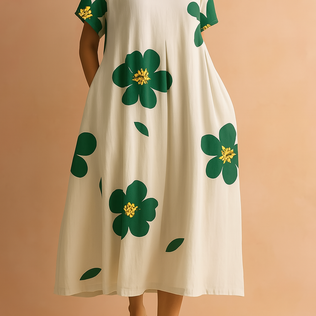 Lottie| Zwiewna Sukienka Boho w Kwiaty
