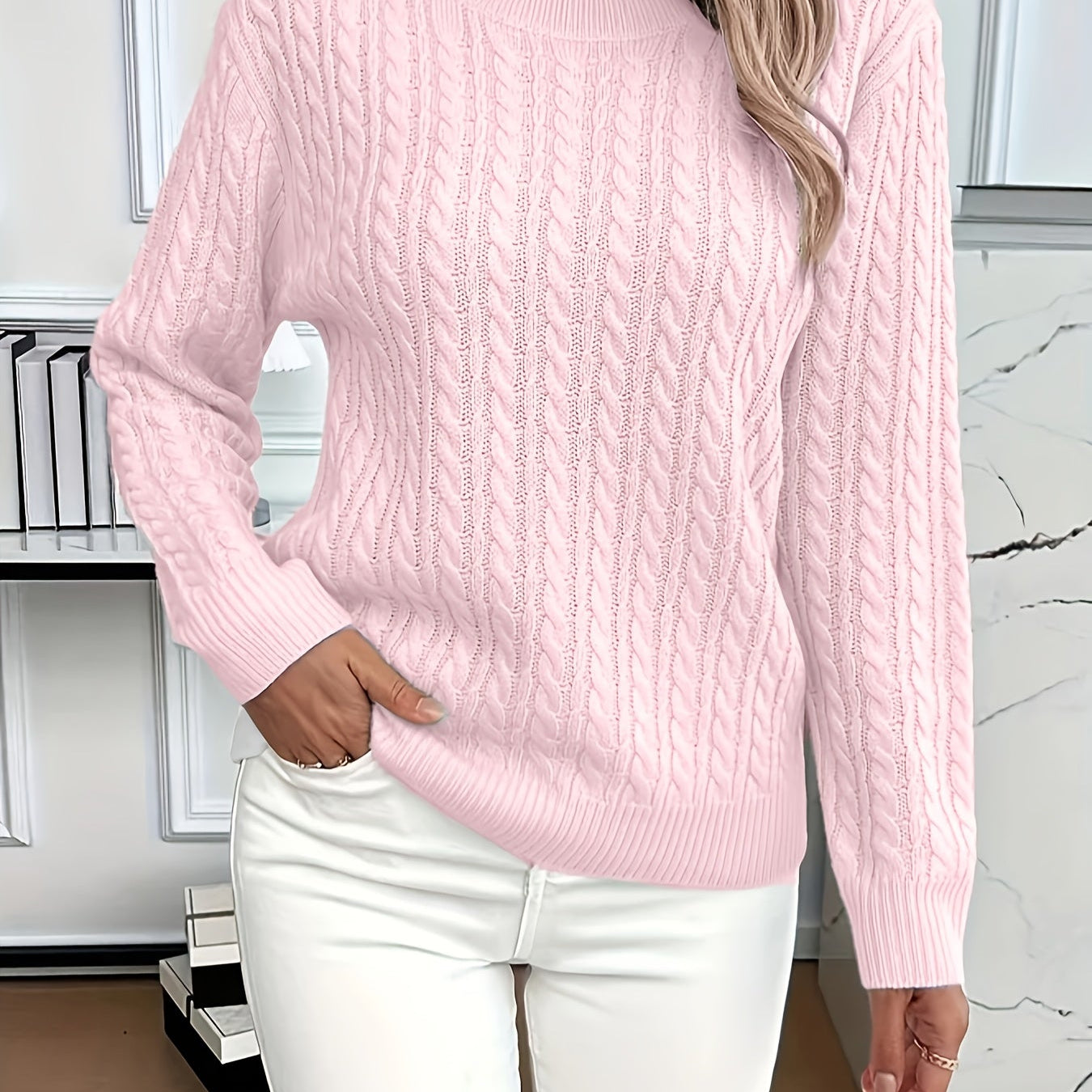 Bernila – Sweter w Warkocze