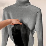 Zoe | Sweter z Wysokim Kołnierzem