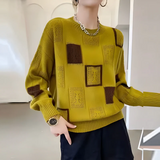 Élisa | Elegancki Sweter z Akcentem Graficznym