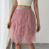 Jupe Tutu Femme Style Danseuse Élégante pour Tenue de Fête ou Quotidienne