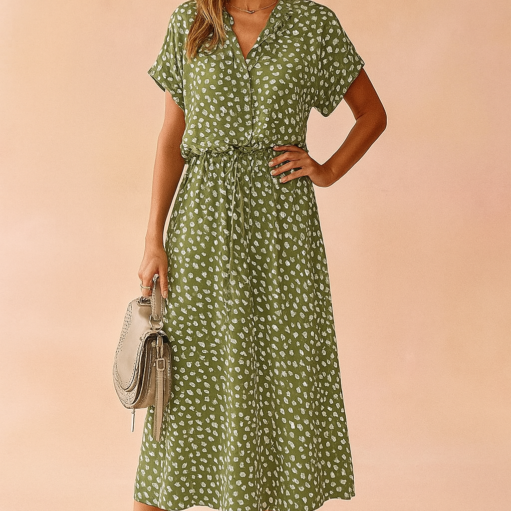 EDEN | Letnia Sukienka Midi w Stylu Boho