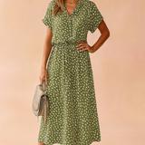 EDEN | Letnia Sukienka Midi w Stylu Boho