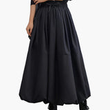 Jupe longue ample femme style bohème chic avec poches élégantes