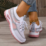 Baskets de sport femme style décontracté pour marche et loisirs