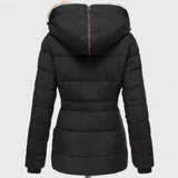 Annamarie - Kurtka puchowa z kapturem i dopasowanym krojem
