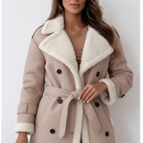 Aleksandra | Elegancki płaszcz z klapami