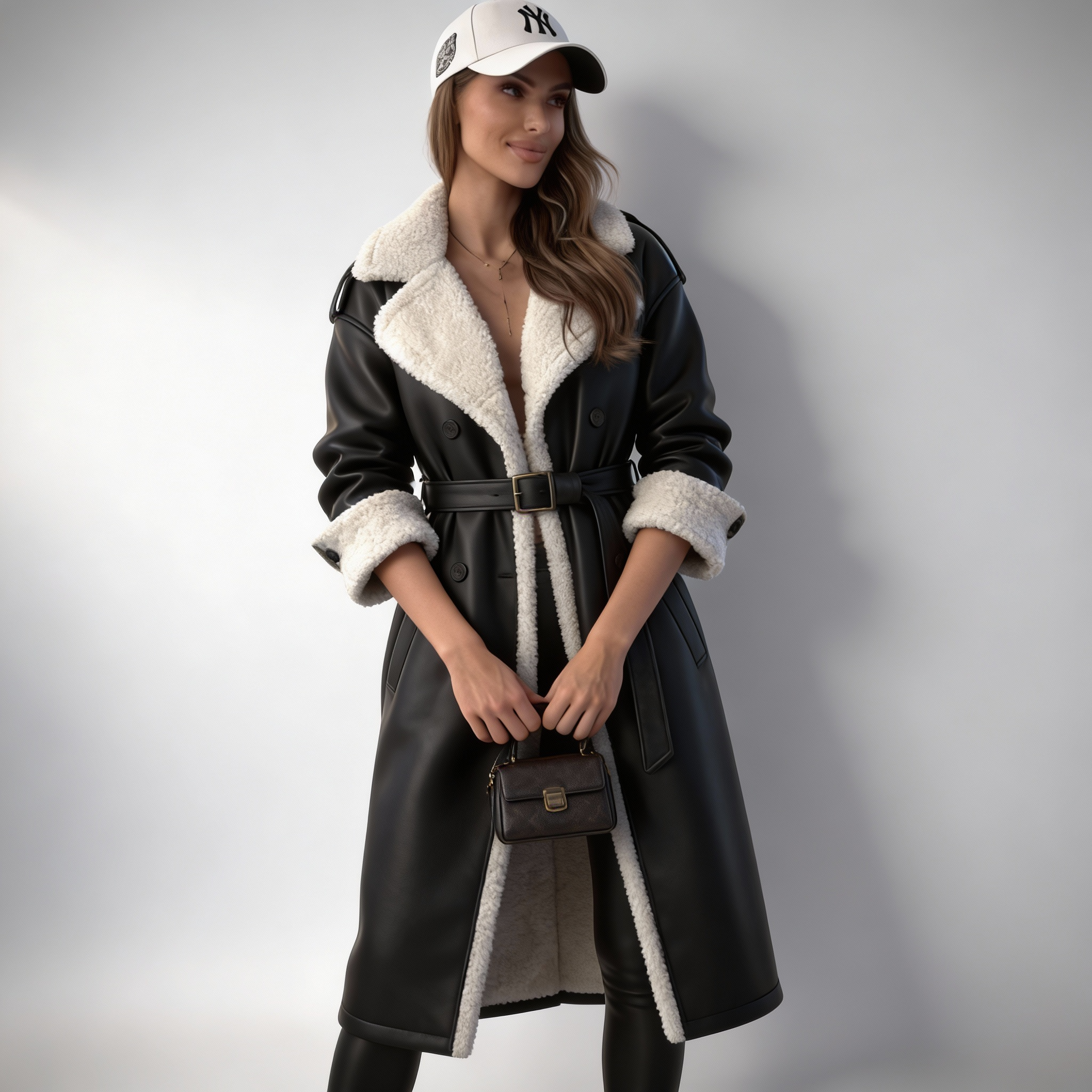 Aleksandra | Elegancki płaszcz z klapami