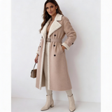 Aleksandra | Elegancki płaszcz z klapami