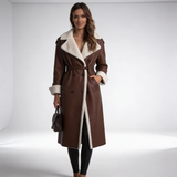 Aleksandra | Elegancki płaszcz z klapami